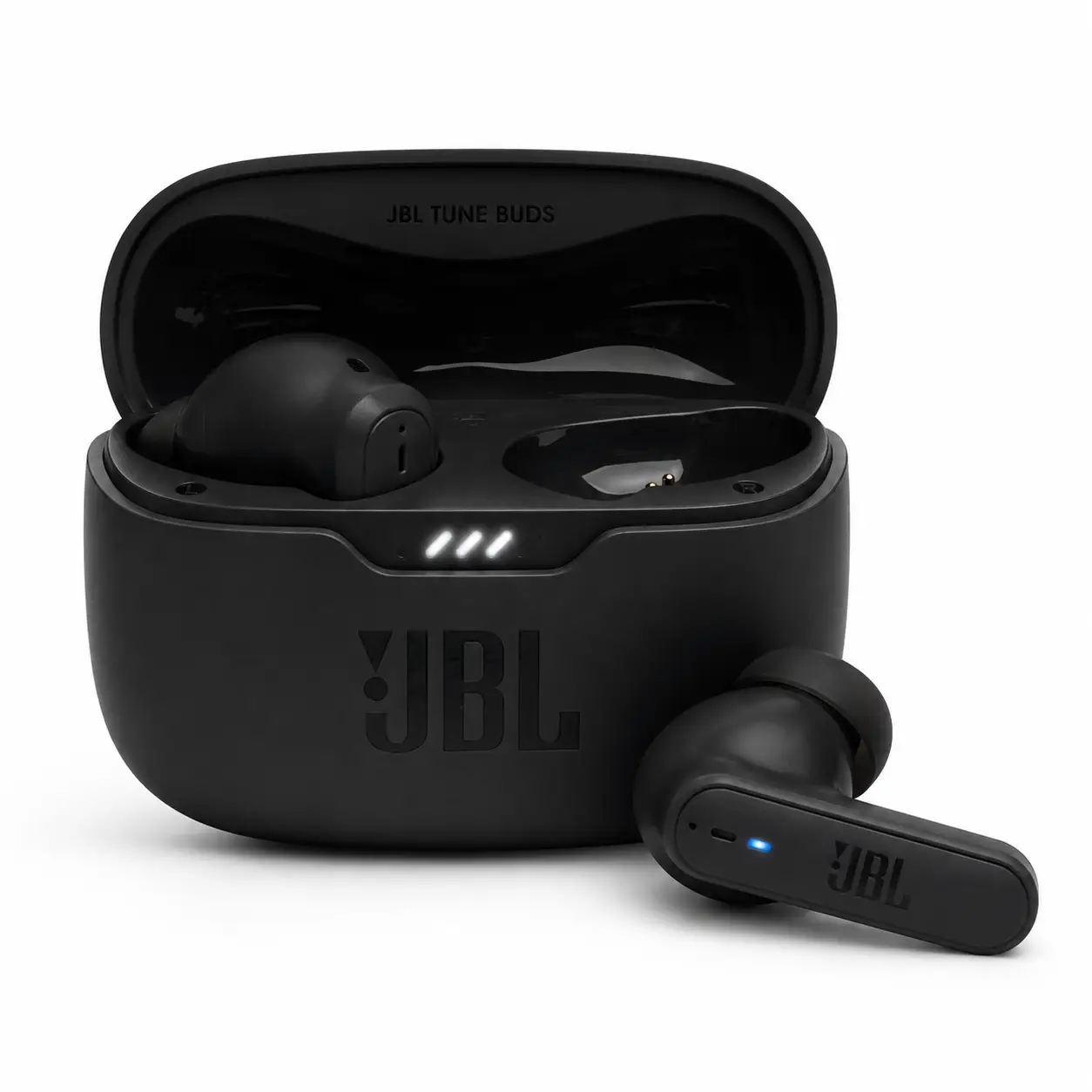 Fone bluetooth original com bom acabamento e encaixe correto no estojo