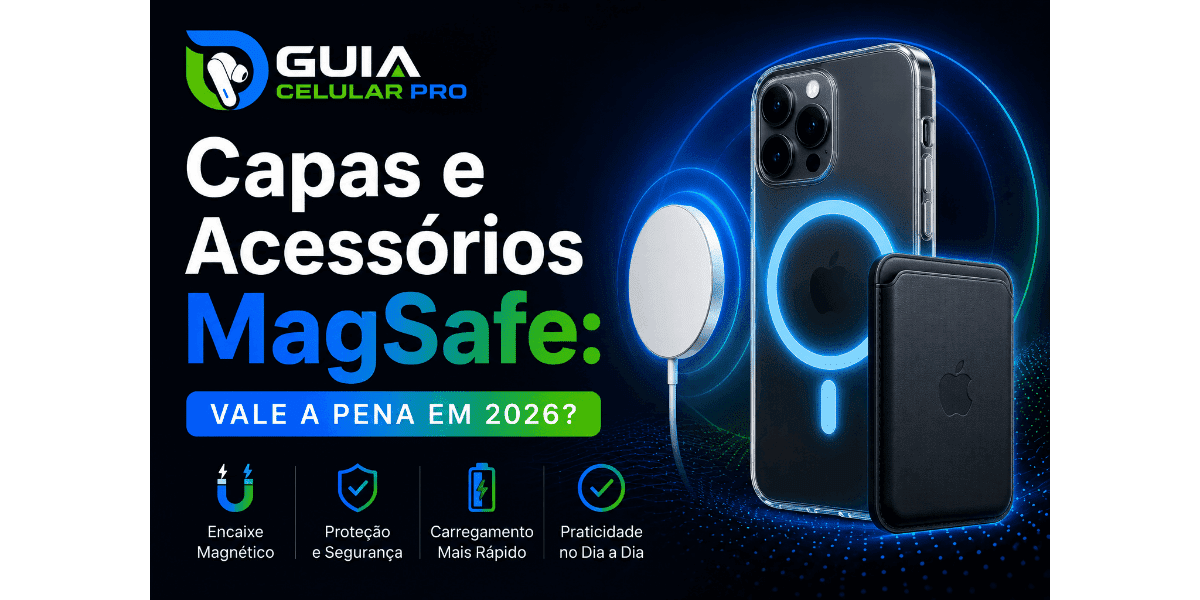 Capas e acessórios MagSafe vale a pena em 2026