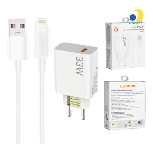 Carregador USB-C 33W para iPhone