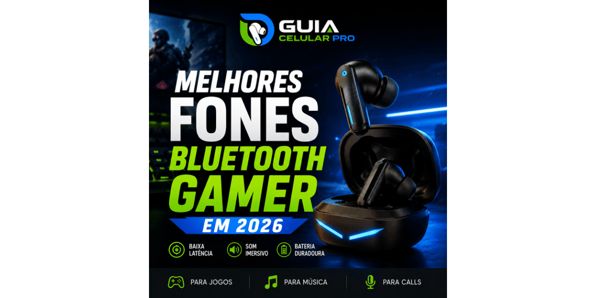 Melhores fones bluetooth gamer em 2026 com baixa latência e som imersivo para jogos