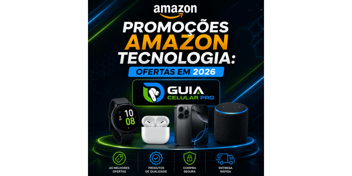 Promoções de tecnologia na Amazon