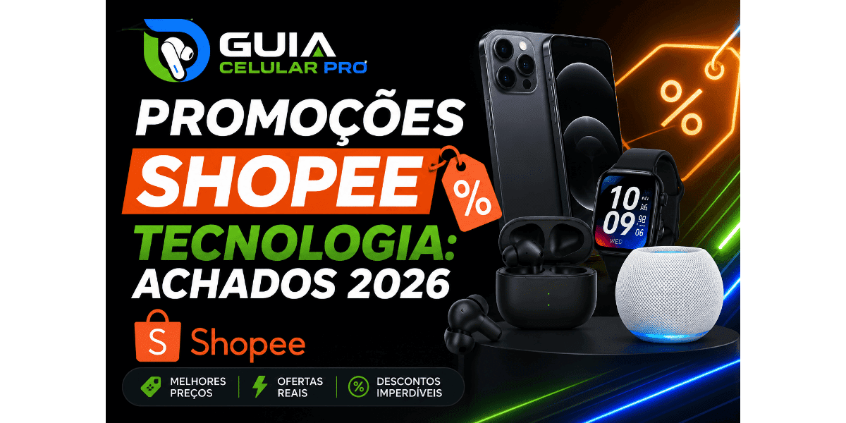 Promoções de tecnologia na Shopee