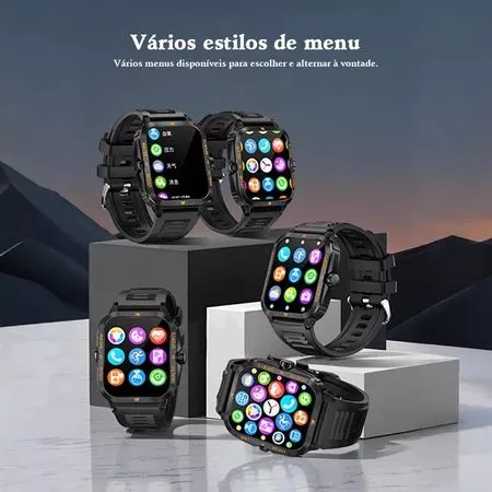Smartwatch barato com bateria boa para uso diário